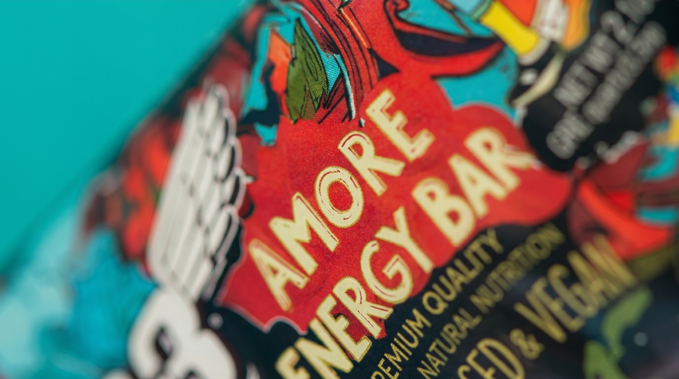 33Fuel Amore Protein Bar AI ad still